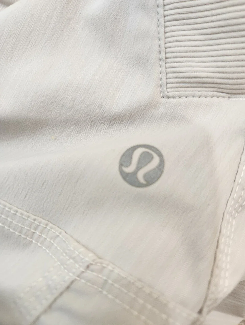 Lululemon Dance Studio Pants White Opal Grey Size 12 Reg 30